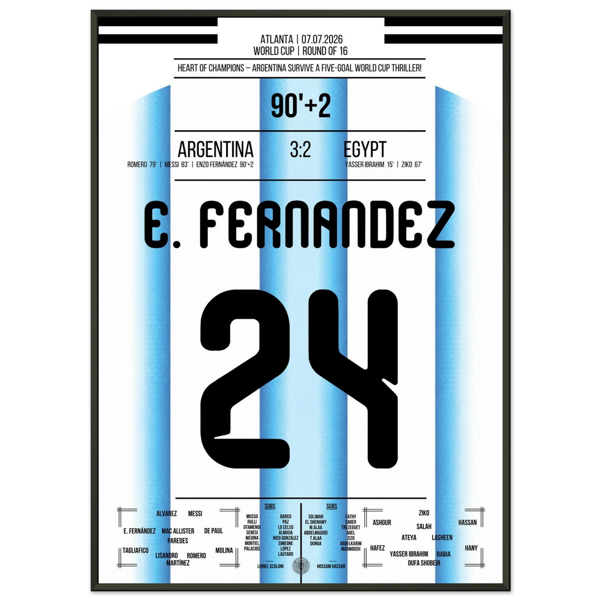Enzo Fernández completa l'epica rimonta dell'Argentina al Mondiale