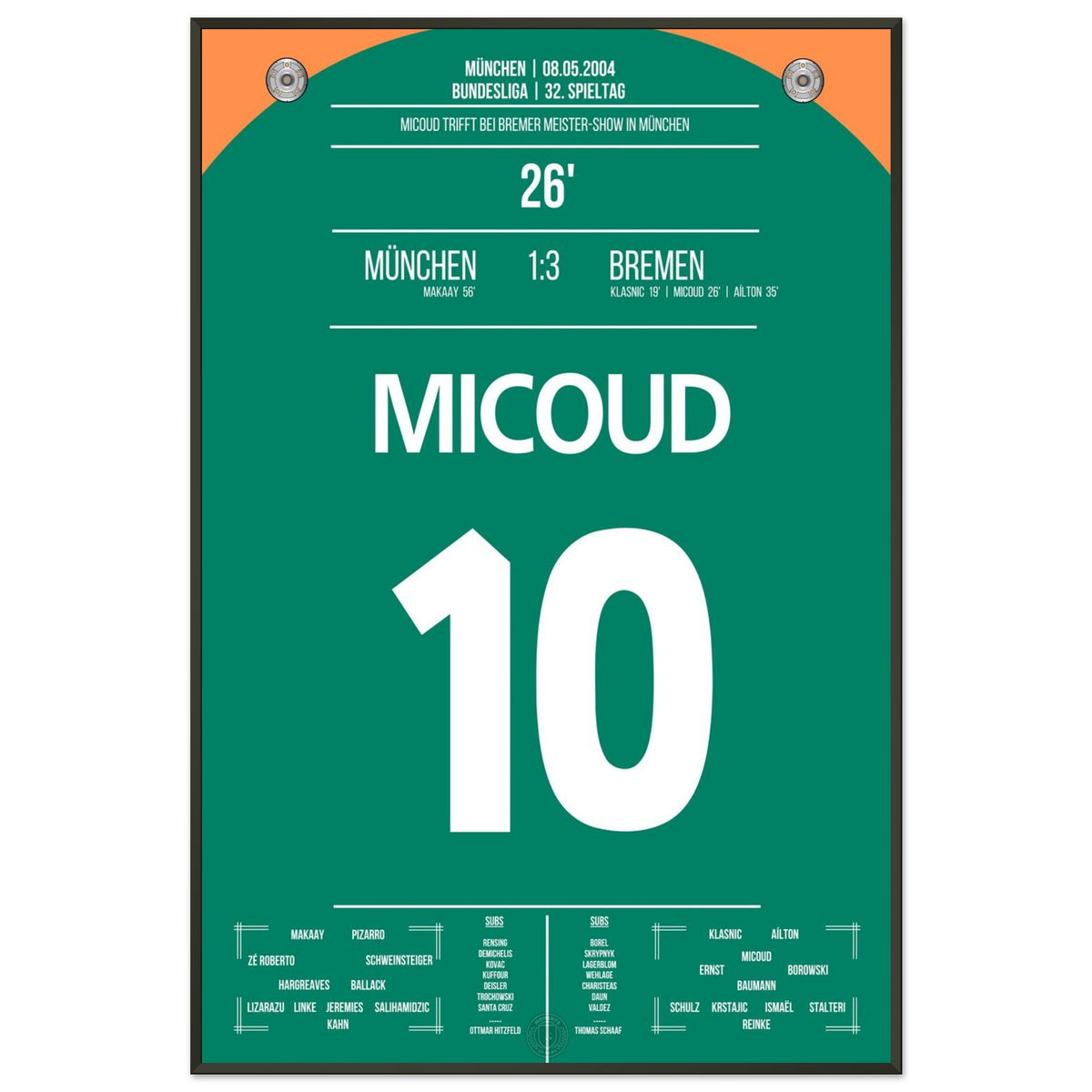 Il pallonetto di Micoud per il titolo 2004