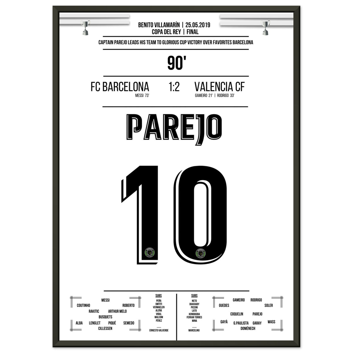 Parejo guida il Valencia al trionfo in Copa del Rey 2019