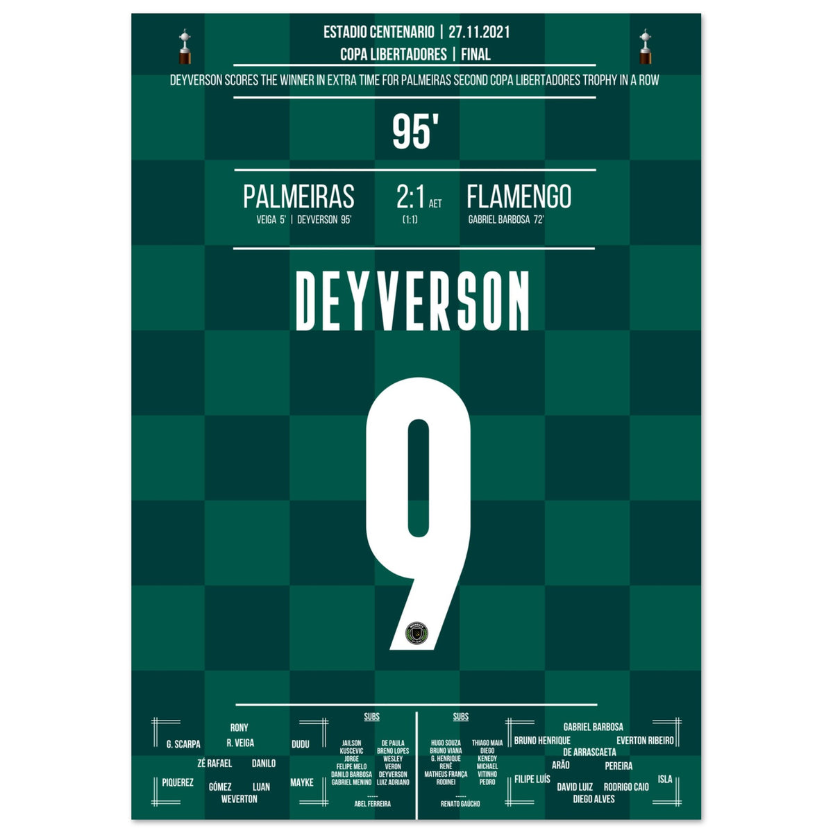 Deyverson decisivo nel secondo trionfo consecutivo del Palmeiras in Copa Libertadores