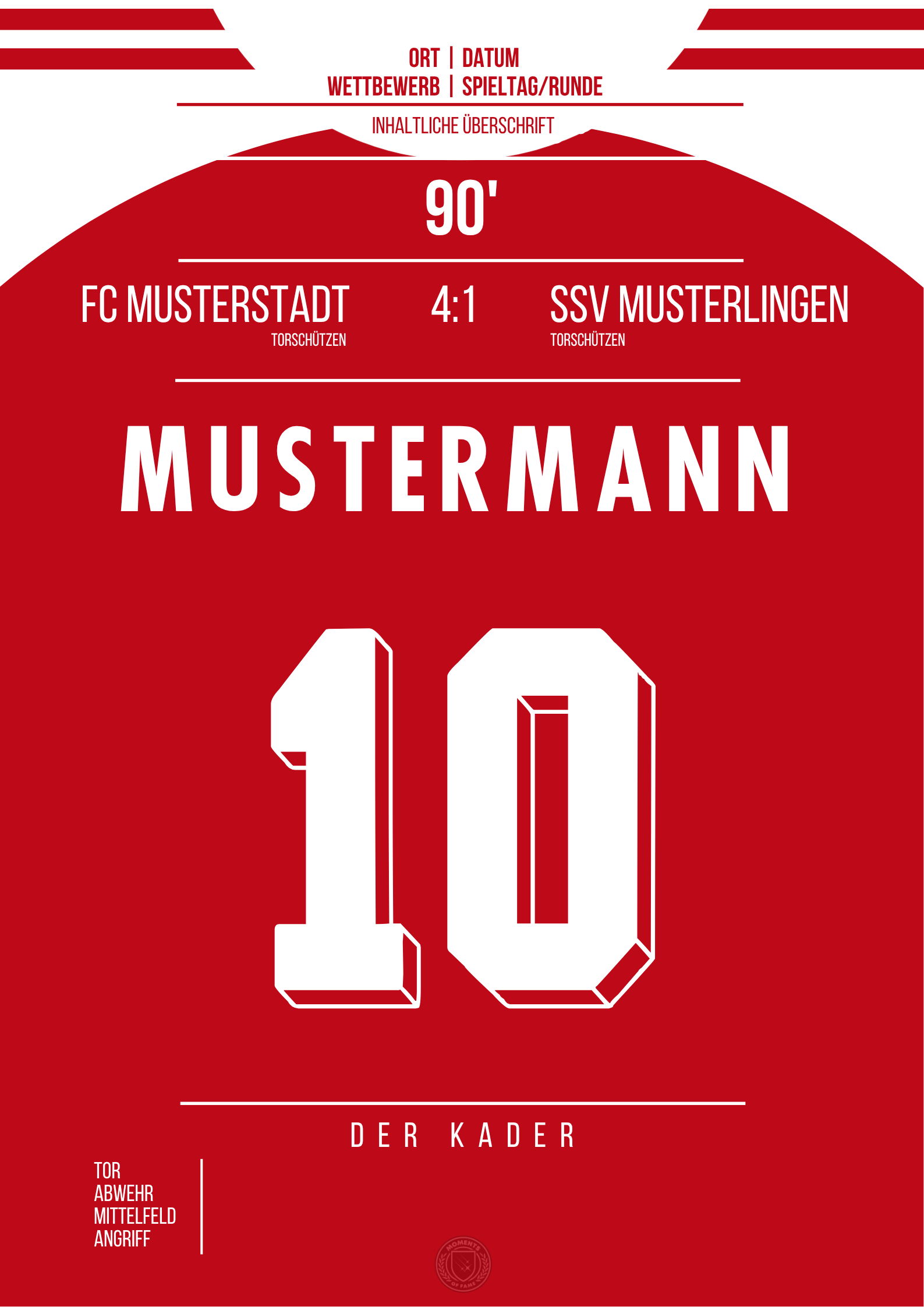 Beispiel eines Heimathelden-Posters
