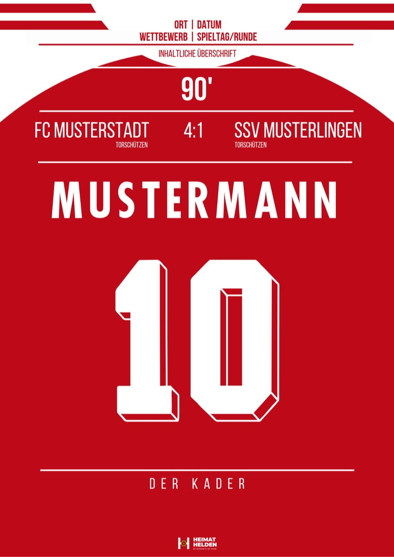 Beispiel eines Heimathelden-Posters
