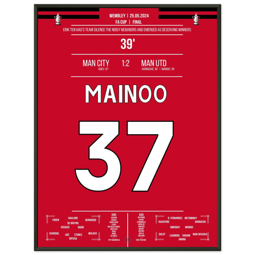 Mainoo trifft bei United's FA Cup Sieg