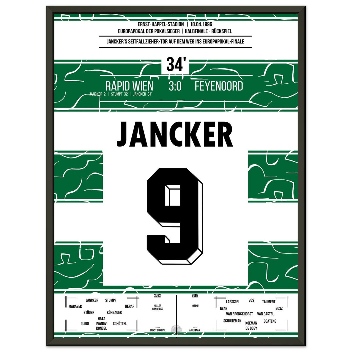 Il gol da sogno di Jancker sulla strada per la finale di Coppa UEFA 1996