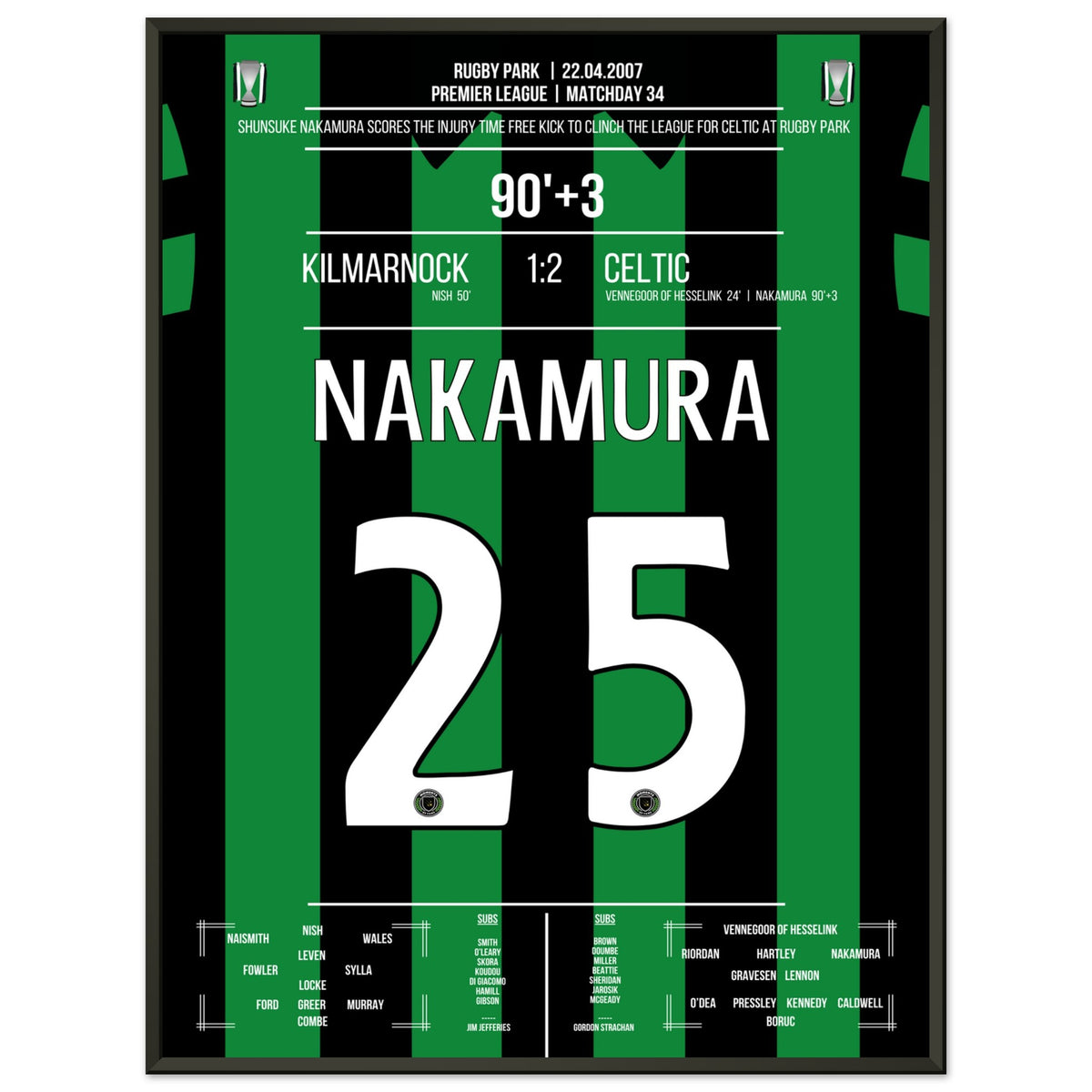 Le légendaire but sur coup franc de Nakamura dans les arrêts de jeu pour remporter le championnat