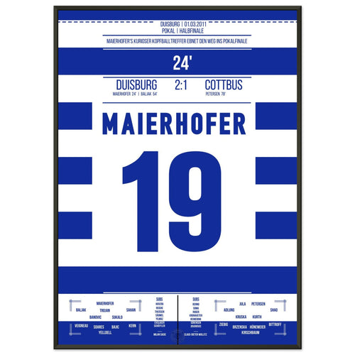 Maierhofer's curious goal in the 2011 Cup final qualification