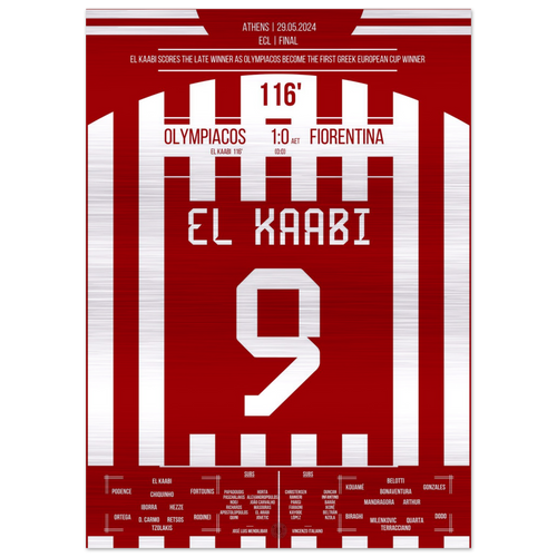 El Kaabi regala all'Olympiacos il primo titolo europeo della storia – Metal Edition
