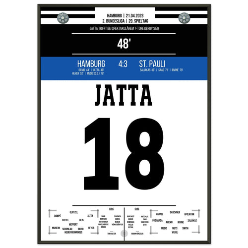 Jatta's goal in the wild derby win against St. Pauli