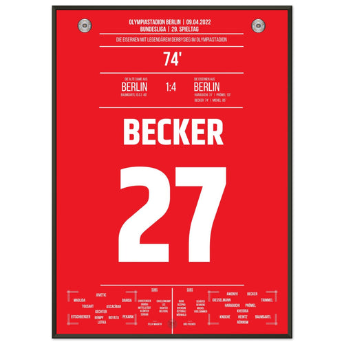 Union with their third derby win of the 21/22 season against Hertha