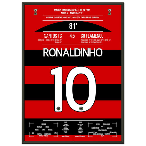Ronaldinho Hattrick zum Sieg bei verrücktem 9-Tore Spektakel