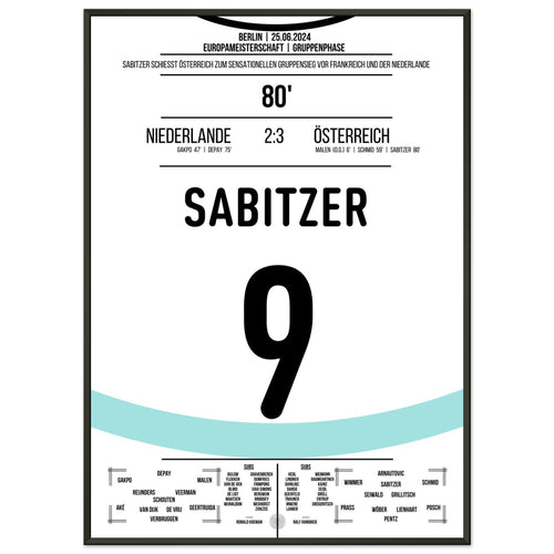 Sabitzer propulse l'Autriche vers une victoire de groupe sensationnelle