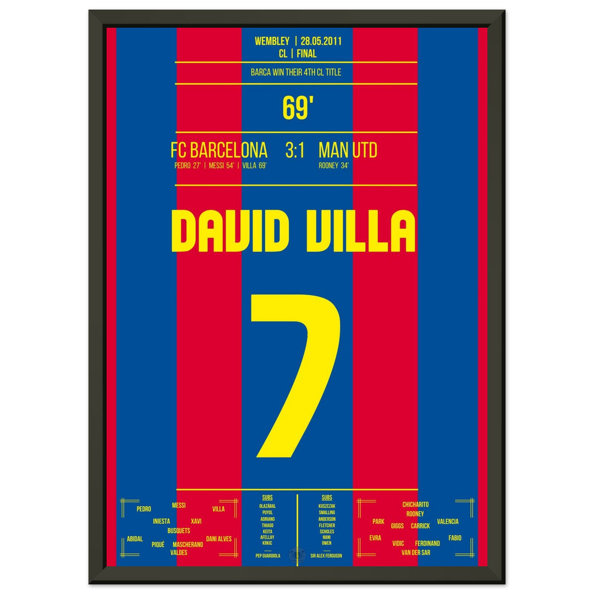 Le quatrième triomphe du Barça en 2011