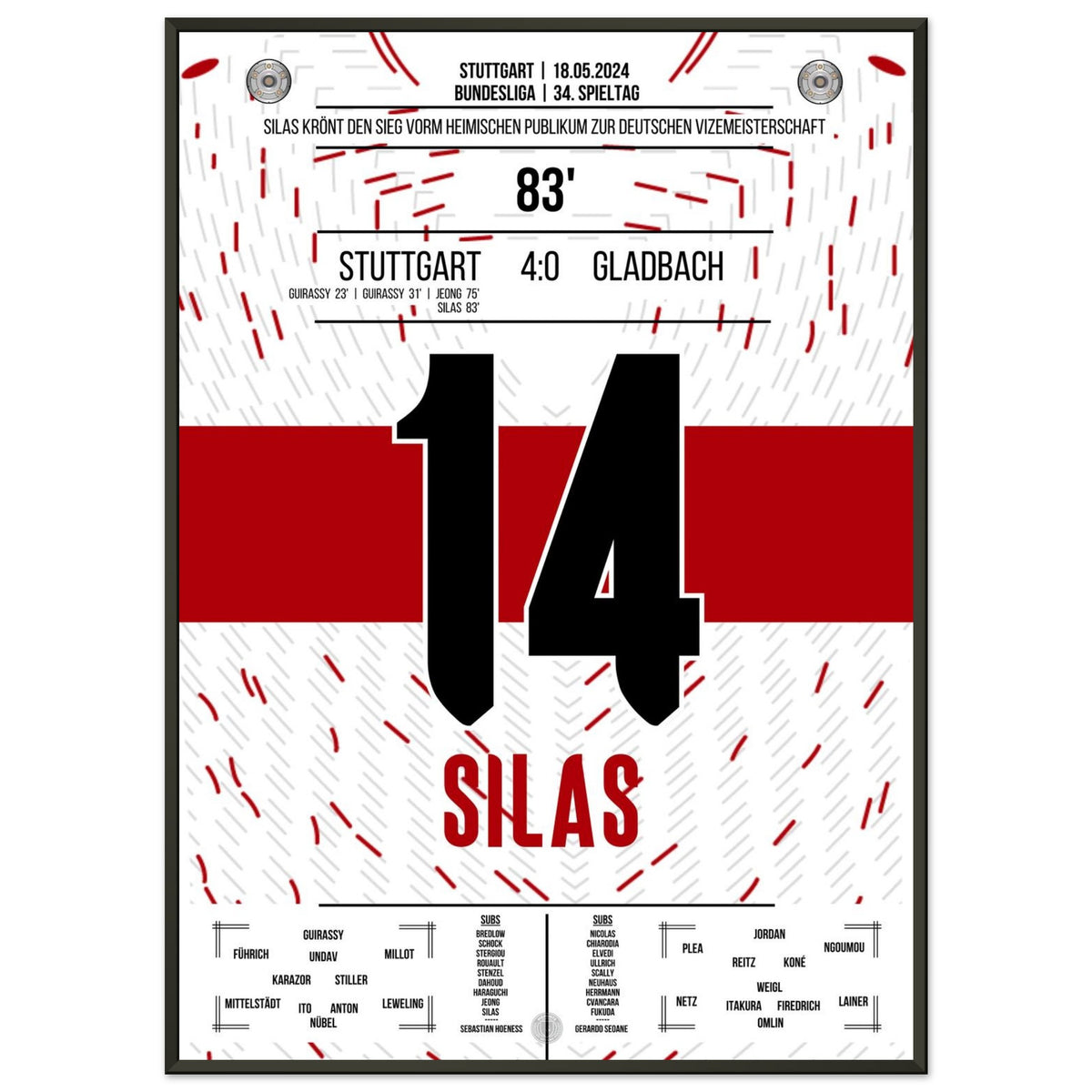 Silas met la touche finale au vice-champion allemand