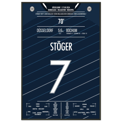 Stöger trifft zum Ausgleich beim legendären Comeback zum Klassenerhalt 2024