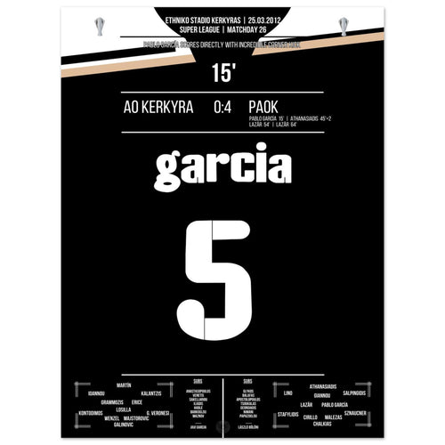 Garcia's genius move from the corner flag