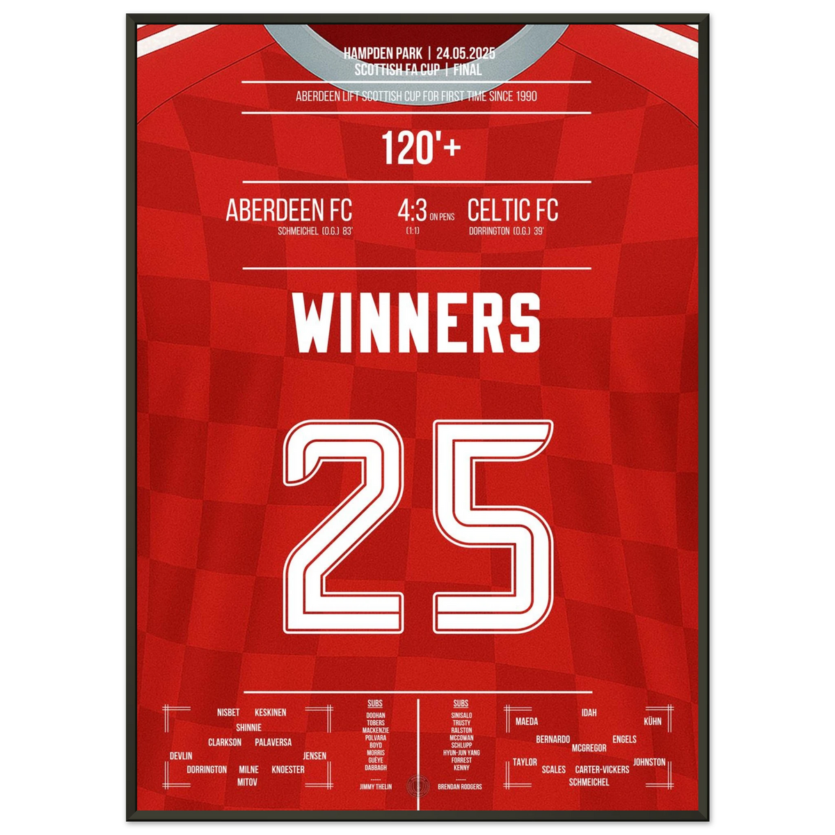 Aberdeen schockt Celtic - Erster Pokaltriumph nach 35 Jahren!