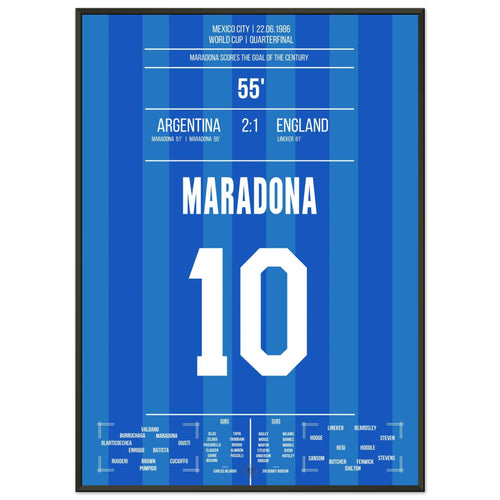 Il gol del secolo di Maradona contro l'Inghilterra 1986