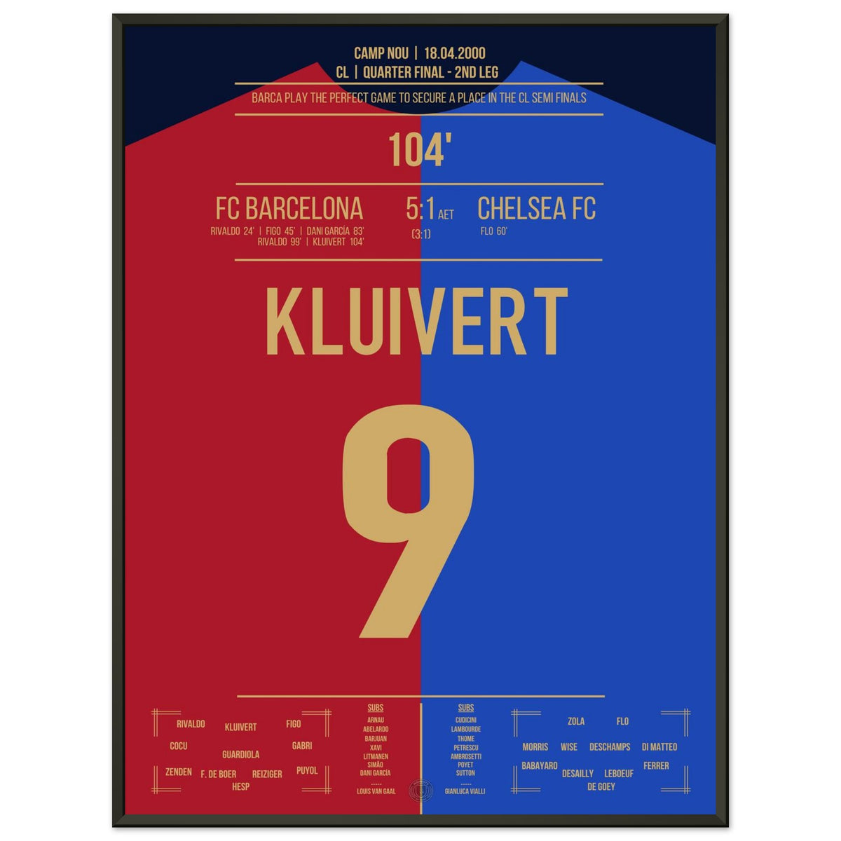 Le but de Kluivert lors de la 