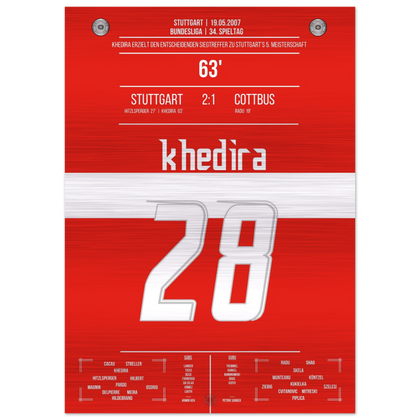 Khedira incorna Stuttgart al titolo 2007 – Metal Edition