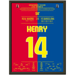 Barcelona's Machtdemonstration im Bernabéu in 2009 | Henry's Doppelpack 30x40-cm-12x16-Premium-Semi-Glossy-Paper-Metal-Fra