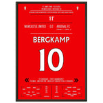 Bergkamps magisches Tor im Spiel Arsenal - Newcastle Premier League 2002 