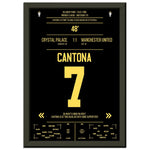 Cantona Kung Fu Tritt im Premier League Spiel ManU - Crystal Palace 1995 