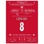 Gerrard rettet Liverpool in die Verlängerung im FA Cup Finale in 2006 gegen West Ham 