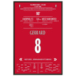 Gerrard rettet Liverpool in die Verlängerung im FA Cup Finale in 2006 gegen West Ham 