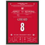 Gerrard rettet Liverpool in die Verlängerung im FA Cup Finale in 2006 gegen West Ham 