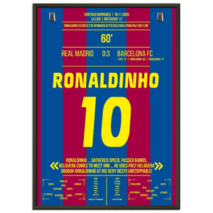 Ronaldinho's Solo Tor im Bernabeu in 2005 