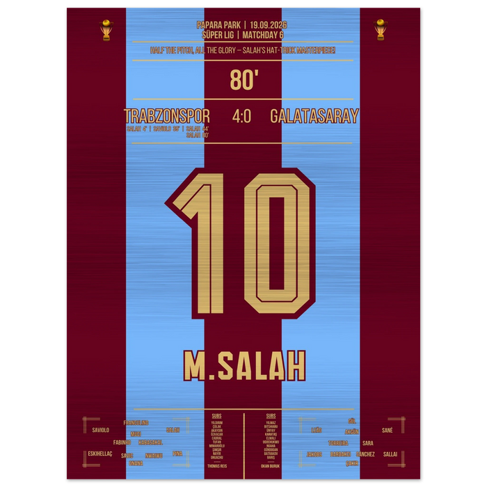 Le coup du chapeau de Salah contre le Gala – Metal Edition