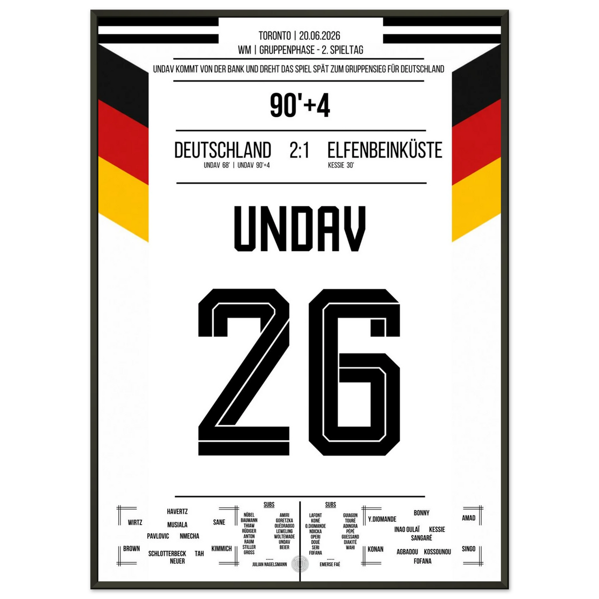 Undav der Unterschiedspieler - Doppelpack zum späten Sieg