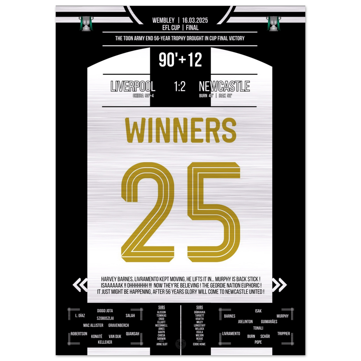 (Metal Print) First title in 56 years for the Magpies