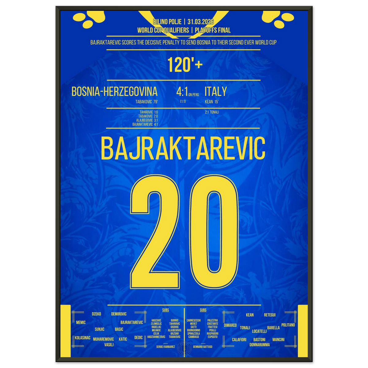 Party in Zenica! Bosnien fährt zur WM 2026