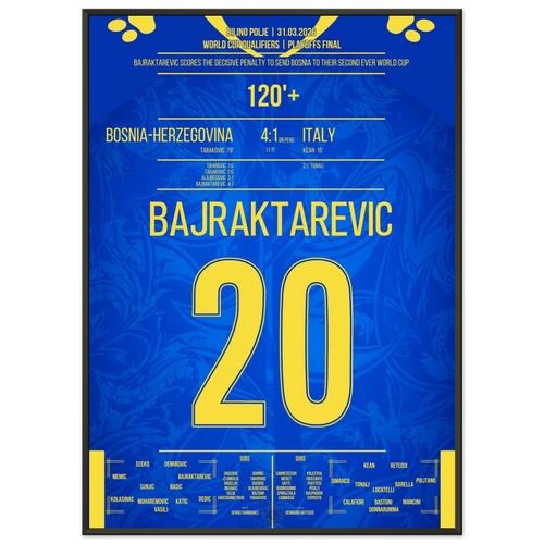 Faites la fête à Zenica ! La Bosnie se dirige vers la Coupe du monde 2026