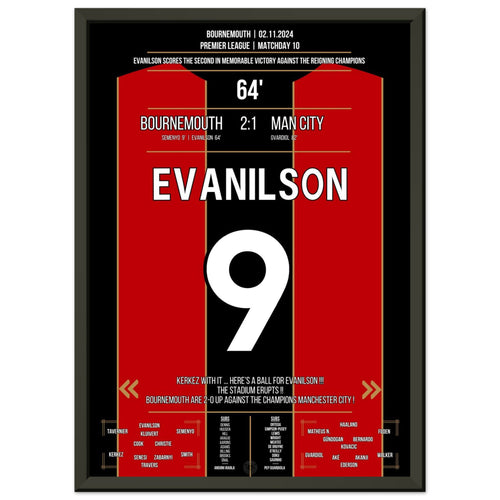 Evanilson segna per la vittoria contro i campioni in carica.