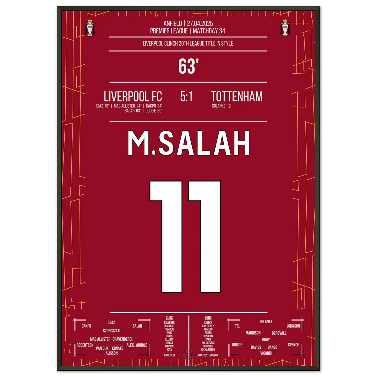 Anfield feiert! Salah trifft bei Liverpool's Sieg zur Meisterschaft