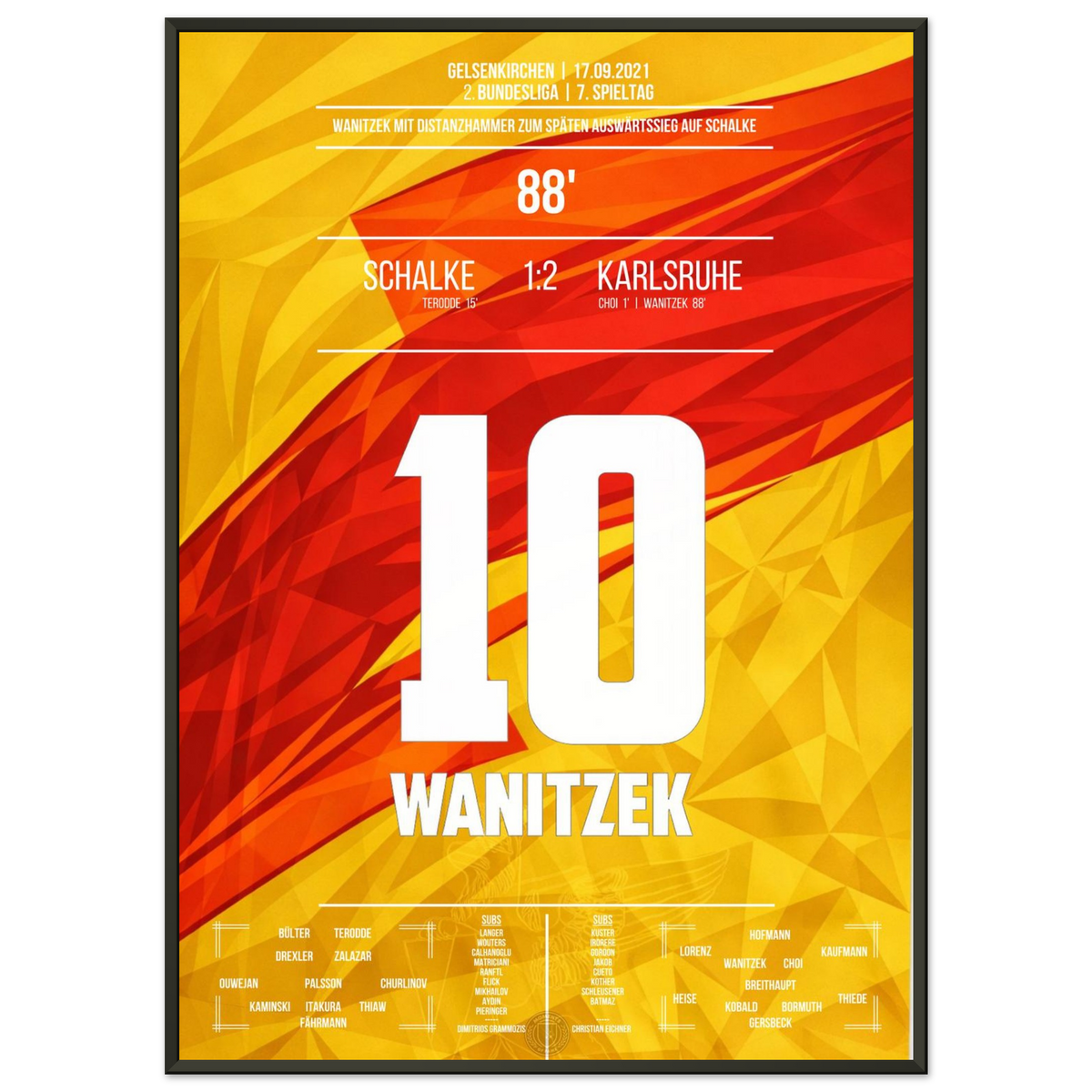 Wanitzek surprend Schalke avec un but de rêve à la dernière minute