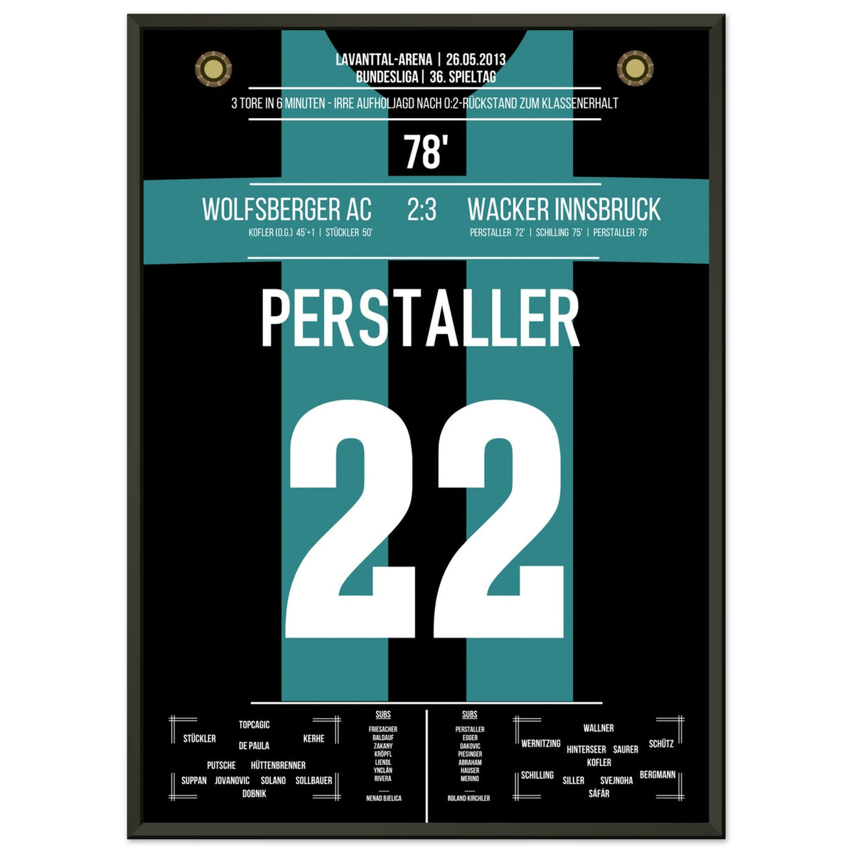 Le retour fou d'Innsbruck pour rester en championnat en 2013